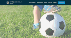 Desktop Screenshot of buitenschoolsesport.be